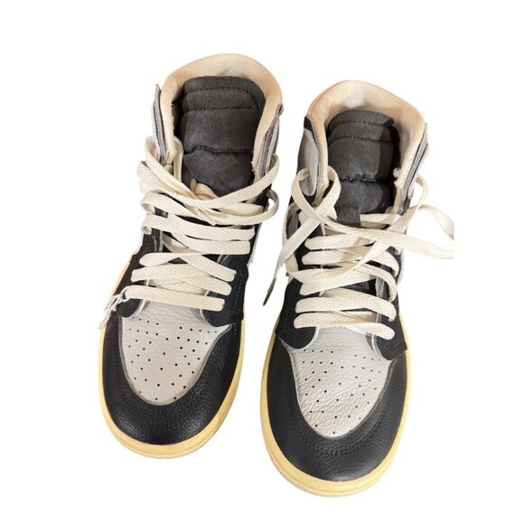 Nike Air Jordan 1 High Grey Women's Shoes. Size 7